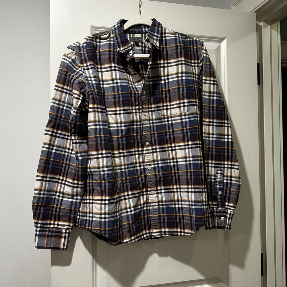 NWOT Women’s L.L.Bean Slim Fit Plaid Flannel Shirt
